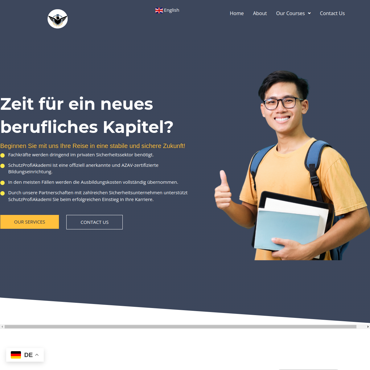 Schutzprofi Akademie Website